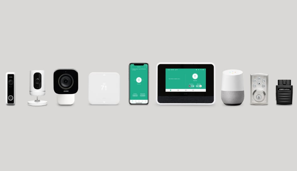 Vivint home security product line in Shreveport